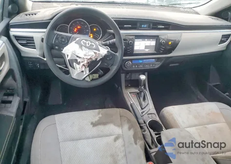 2015 Toyota Corolla L из США, поврежденный, VIN 2T1BURHE6FC449862